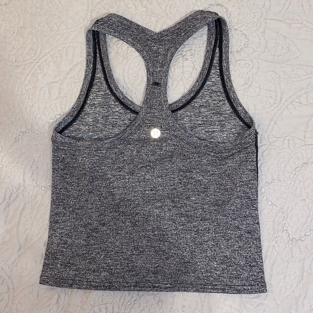 Heathered Black Lululemon Tank!